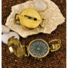 Gold-tone Compass (Personalized)